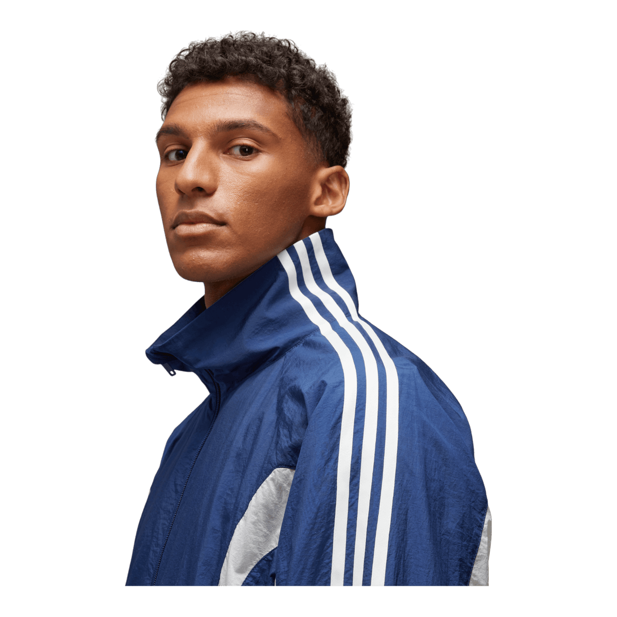 adidas Y3 3-Stripes Nylon Shell Jacket Dark Blue JM7788