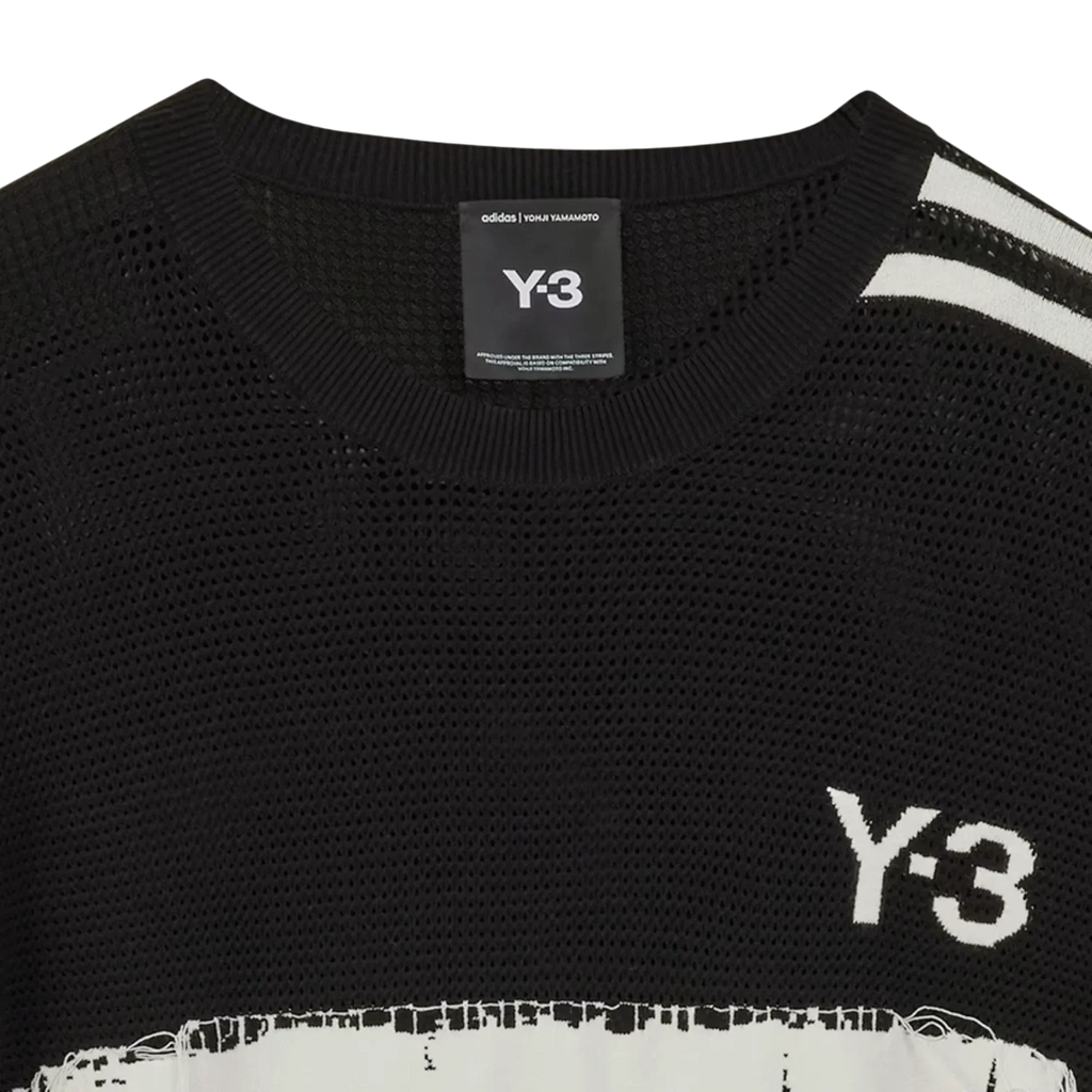 adidas Y-3 Graphic Knit Sweater Black Men JN4873