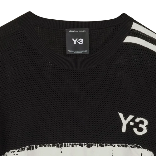 adidas Y-3 Graphic Knit Sweater Black Men JN4873