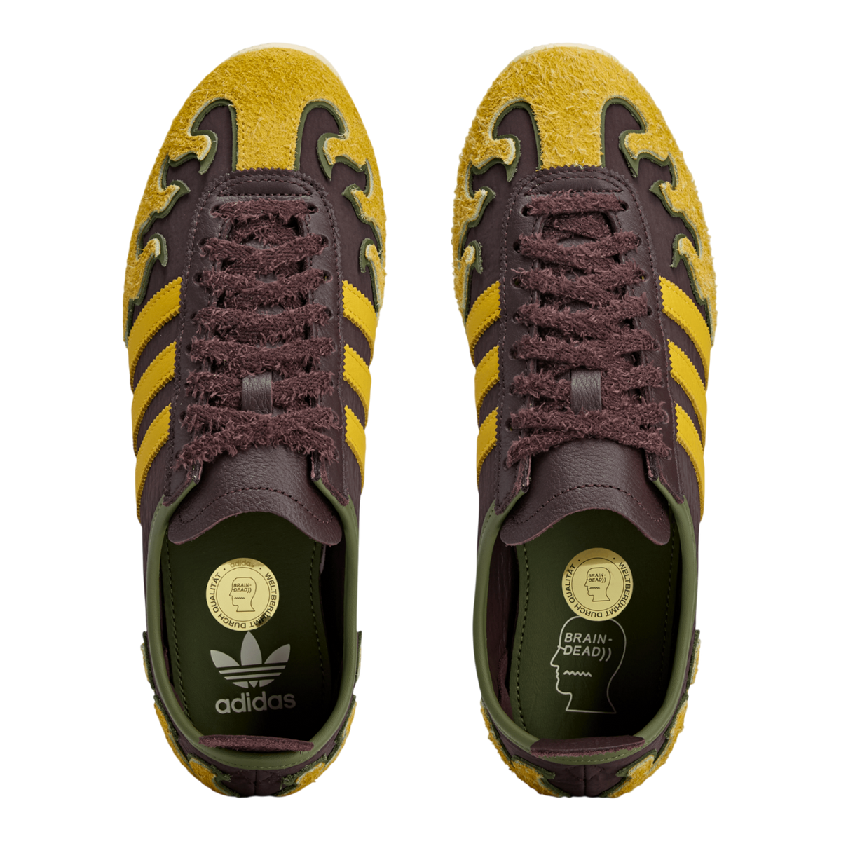 adidas Japan Brain Dead Brown/Yellow JQ6789