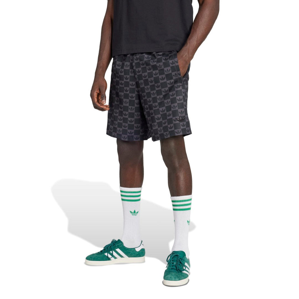Monogram Regular Mesh Shorts