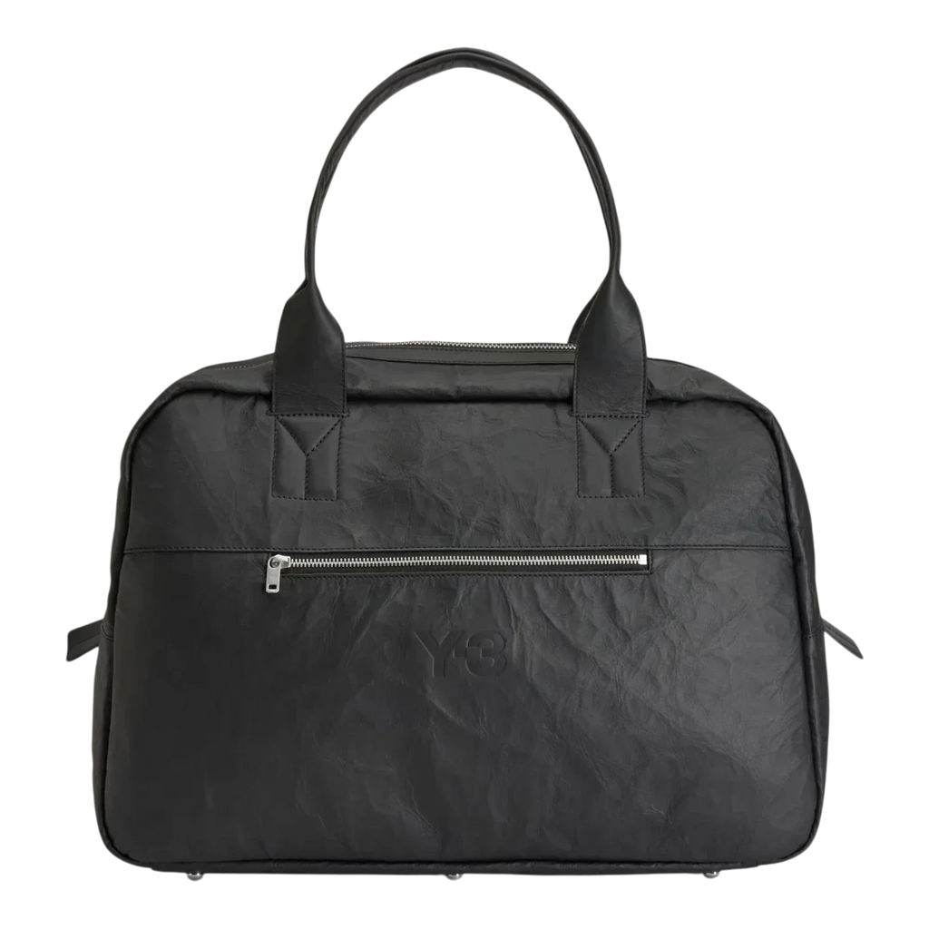 adidas Y 3 Leather Weekender Black KD0168