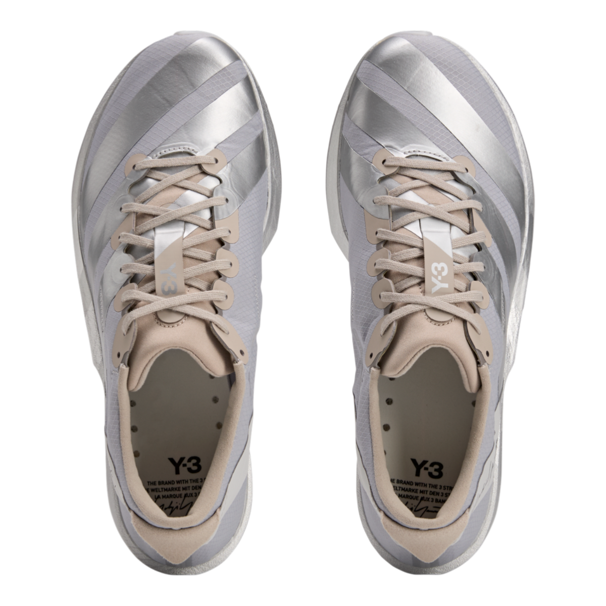 adidas Y3 Adios 9 Silver Metallic/Light Brown Men KI6877