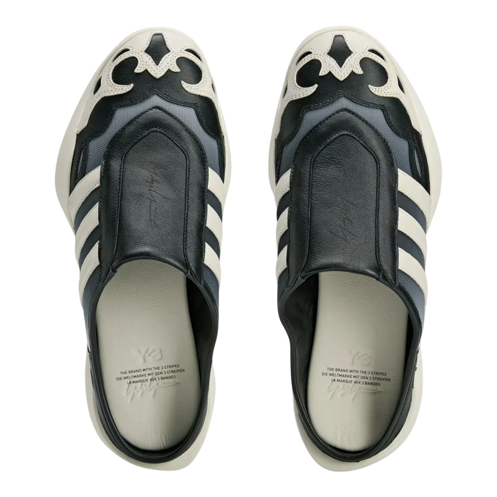 adidas Y3 Regu Mule Black/Off White/Black Men KI6981