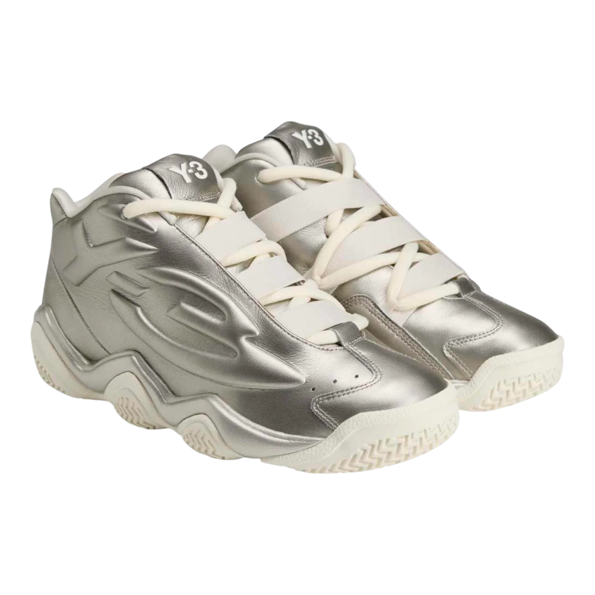 adidas Y-3 Megaball Trainers Silver KI7798