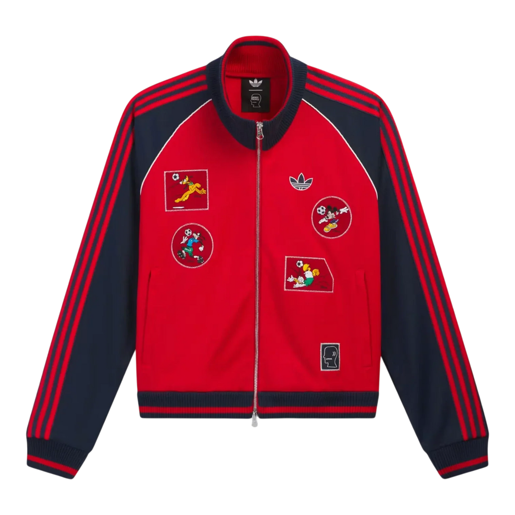 adidas x Brain Dead x Disney Track Top Better Scarlet Men KR5176