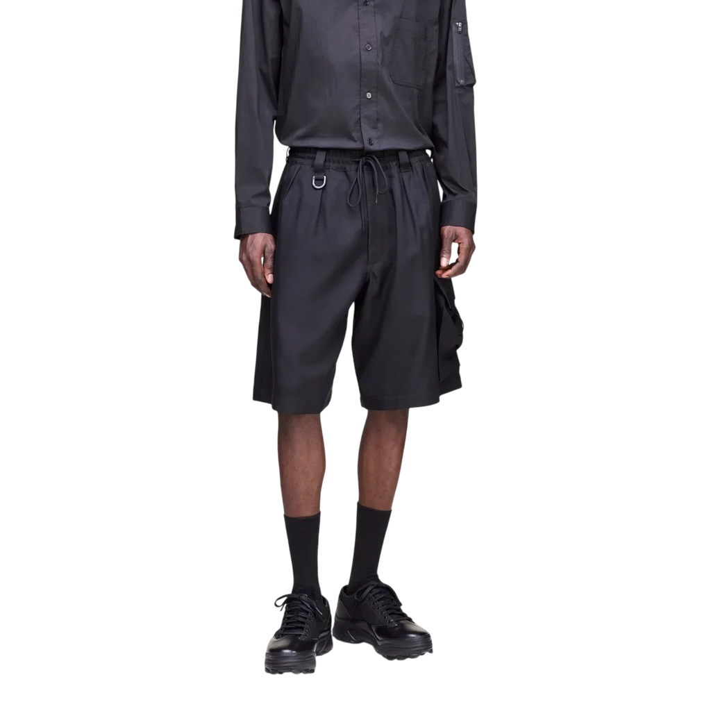 adidas Y3 Sport Uniform Cargo Shorts Black KS7652