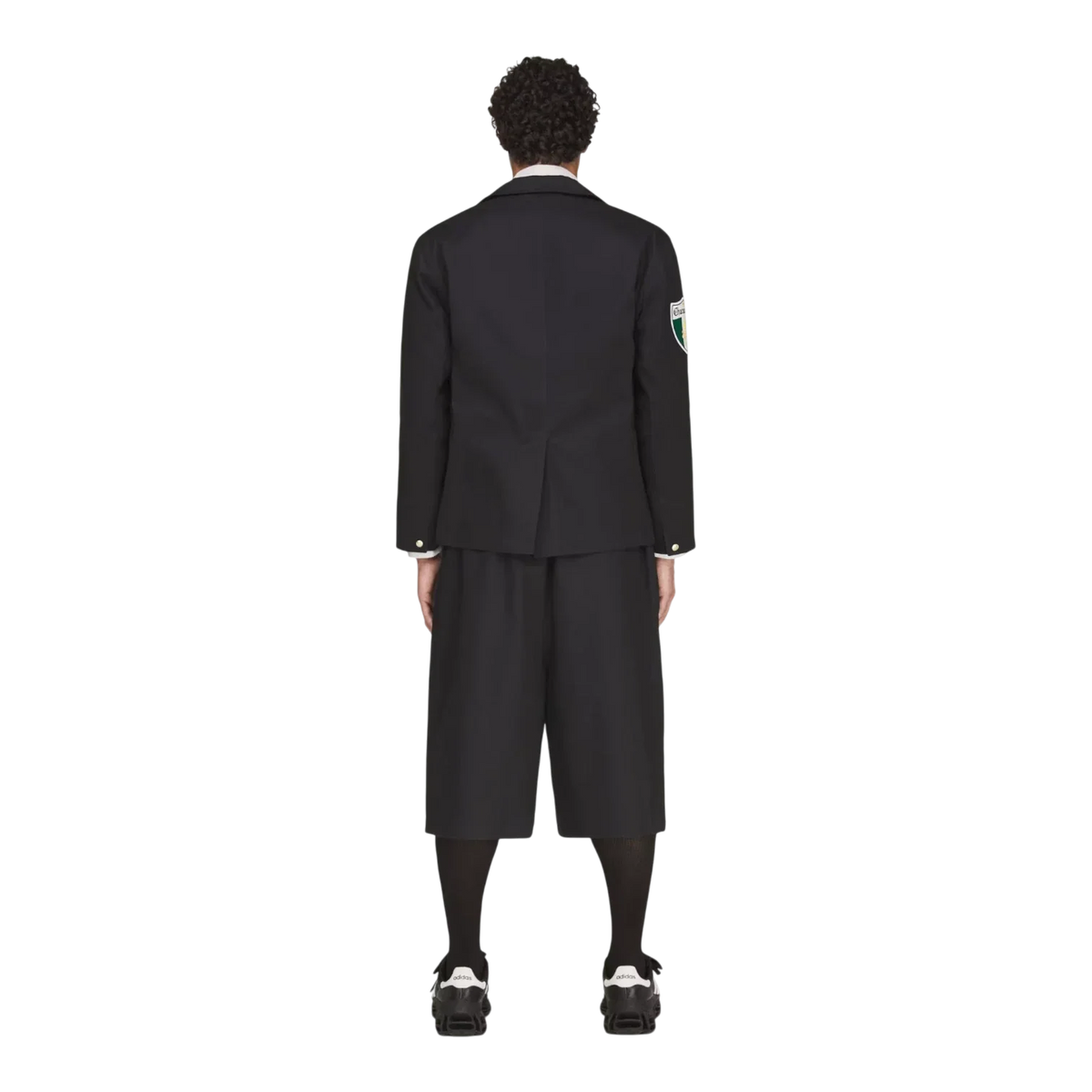 adidas x Willy Chavarria Players Twill Blazer Jacket Black Men KV1966