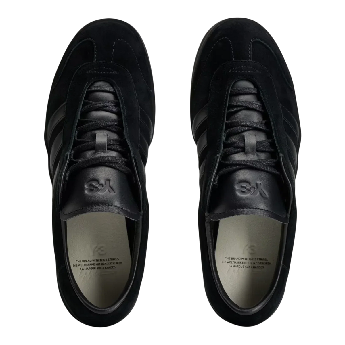 adidas Y-3 Gazelle Black Men LA6689