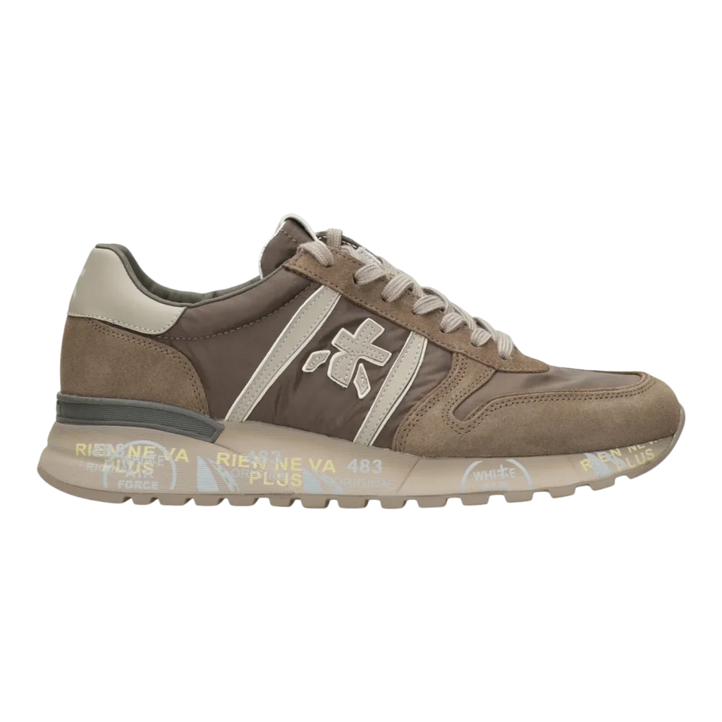 Premiata Italian Premium's Sneakers Brown Men LANDER-8410