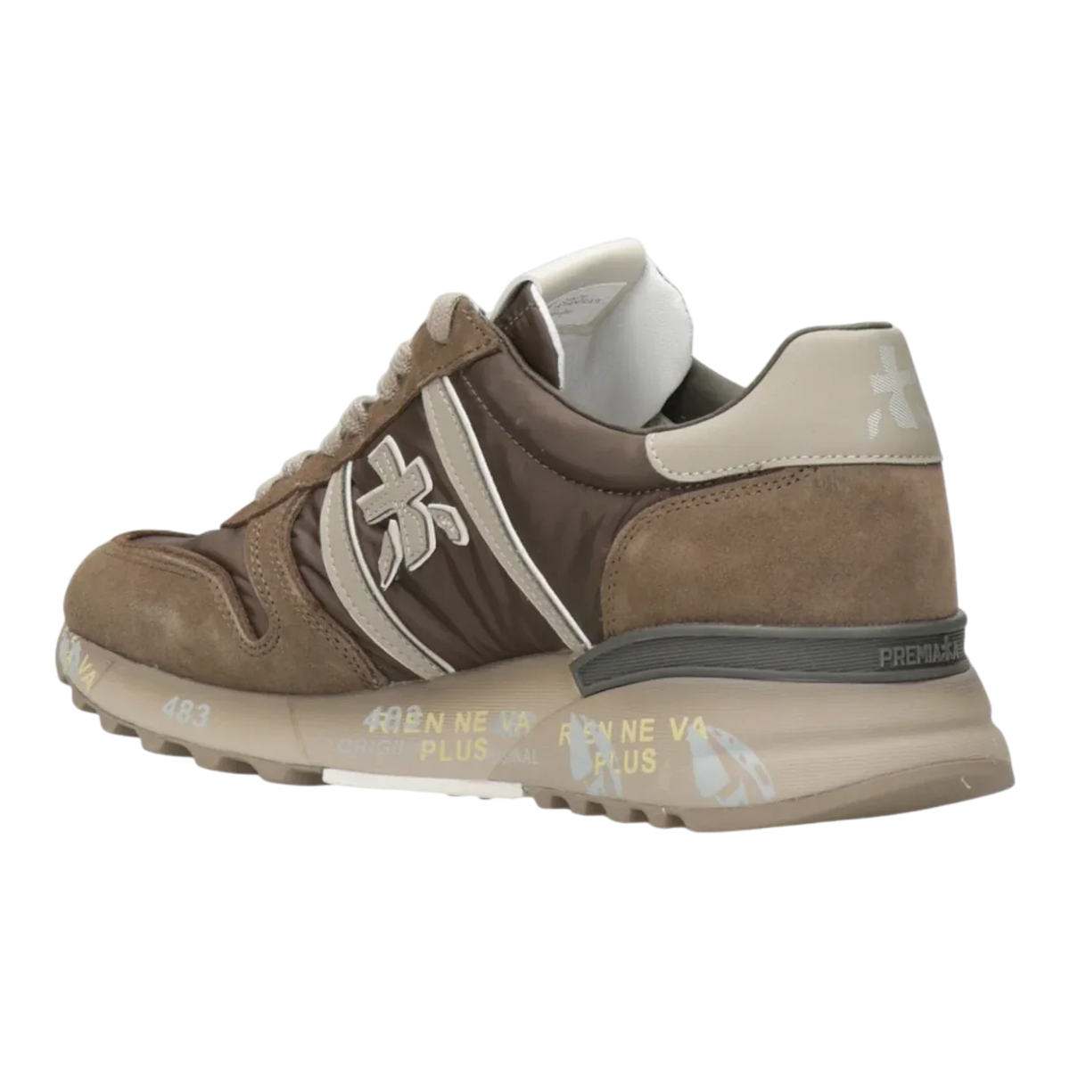 Premiata Italian Premium's Sneakers Brown Men LANDER-8410