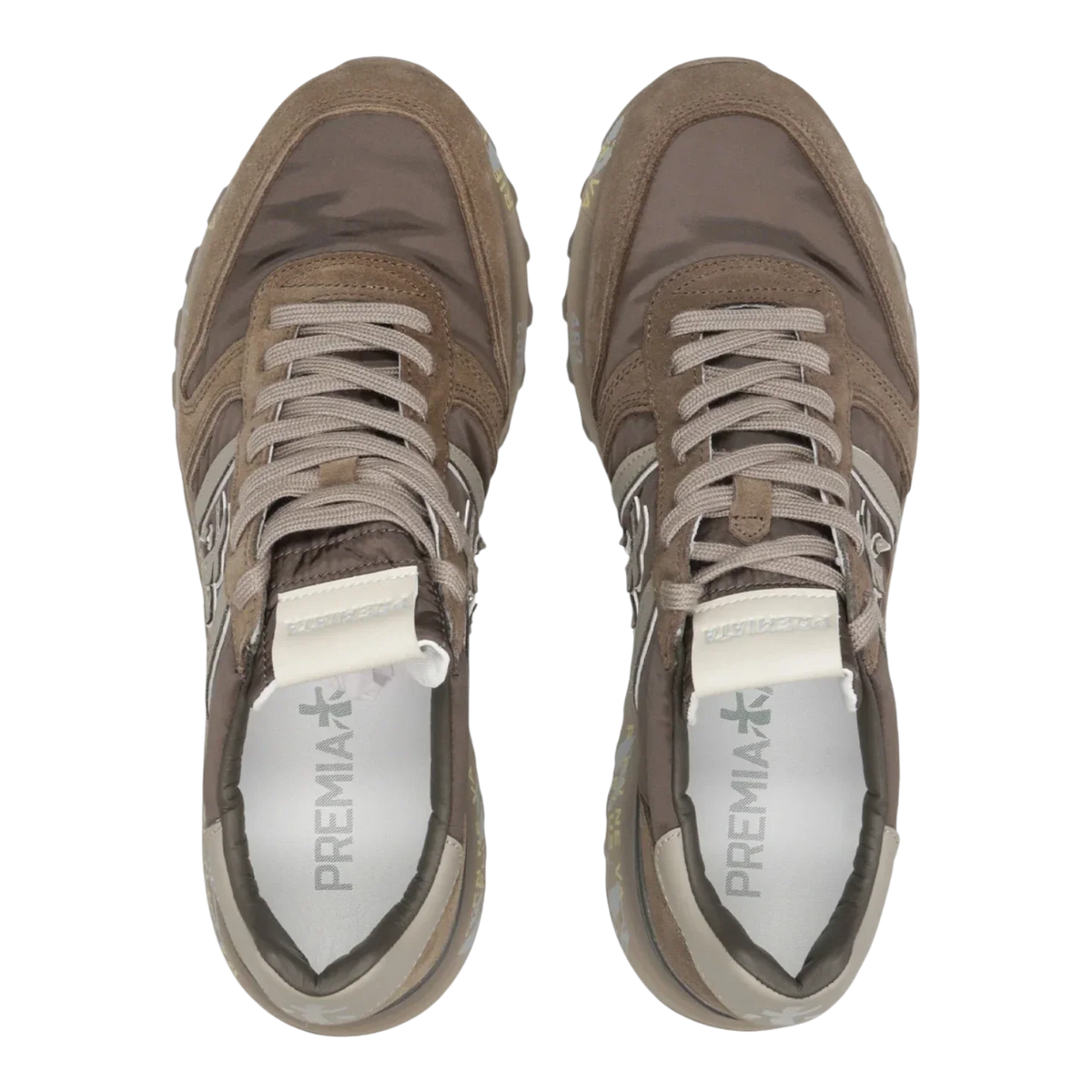 Premiata Italian Premium's Sneakers Brown Men LANDER-8410
