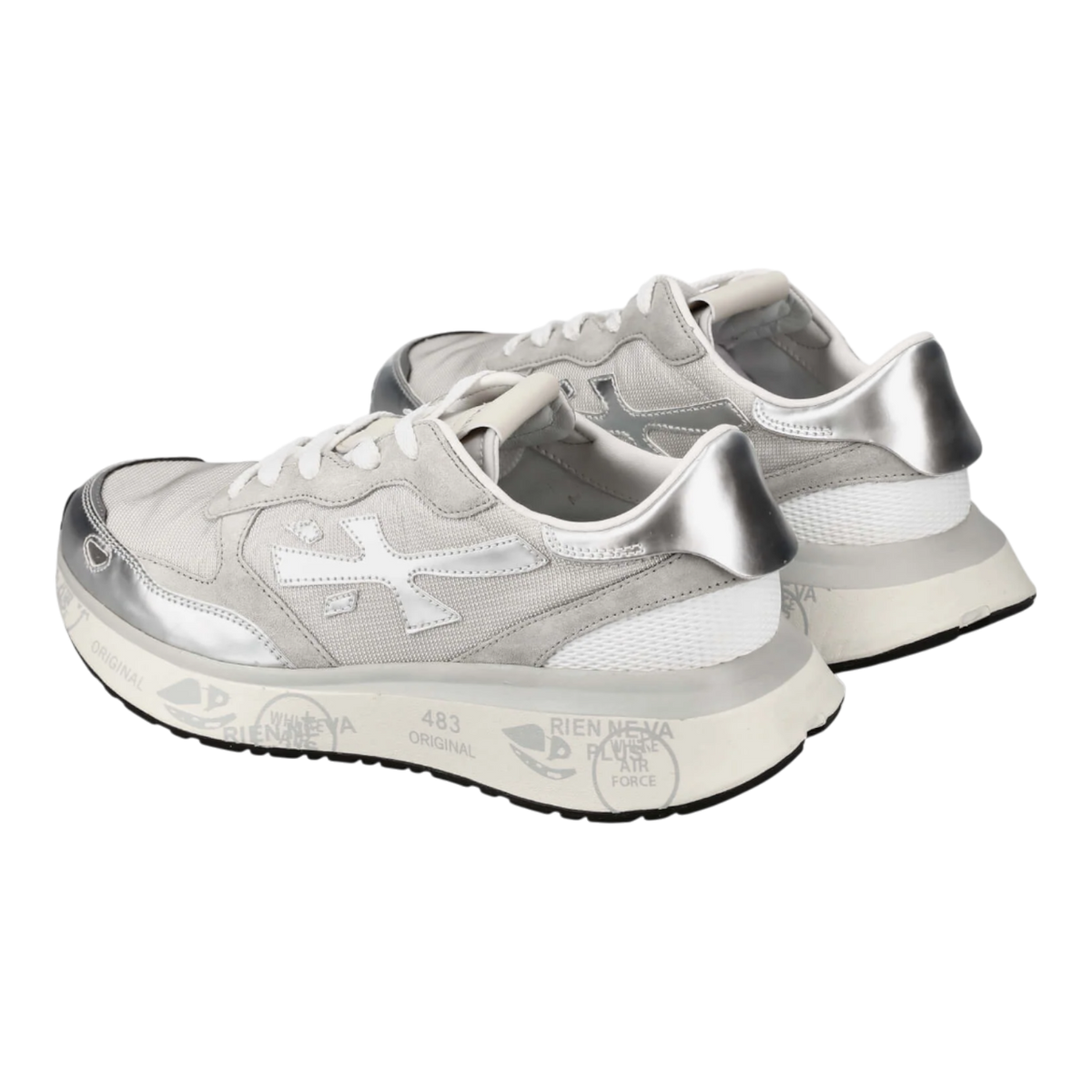 Premiata LAURYN-7482 Silver/Grey Women
