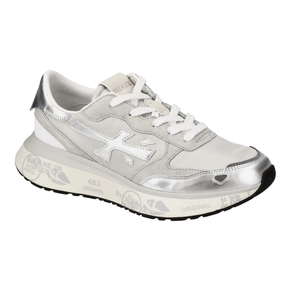 Premiata LAURYN-7482 Silver/Grey Women