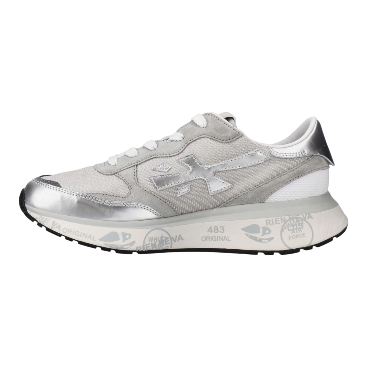 Premiata LAURYN-7482 Silver/Grey Women