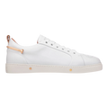 Kanovitch 002 Low White Veal Leather Sneakers