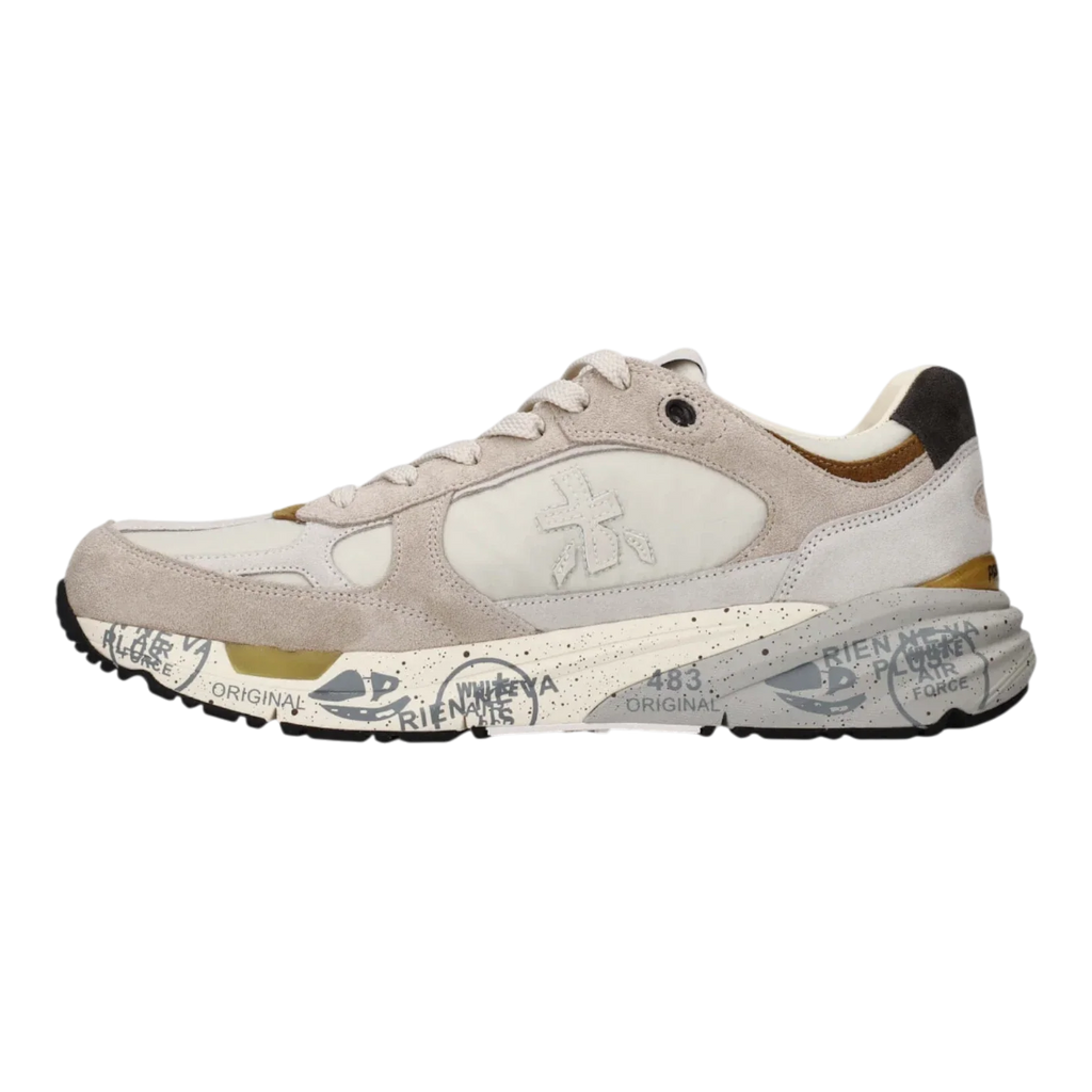 Premiata MASE25-8425 Beige Men’s Italian Premium's Sneakers