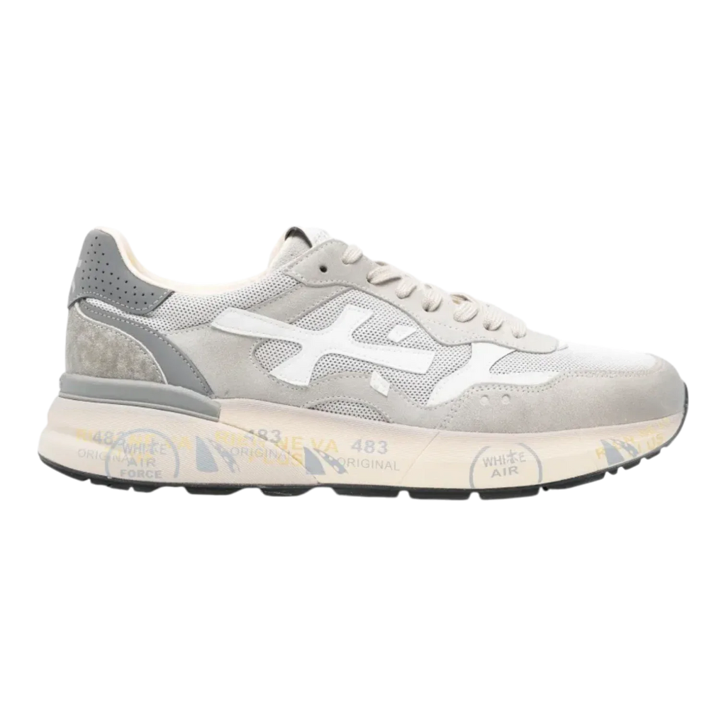 Premiata Italian's Premium Sneakers in Grey for Men MICK0.1-8117
