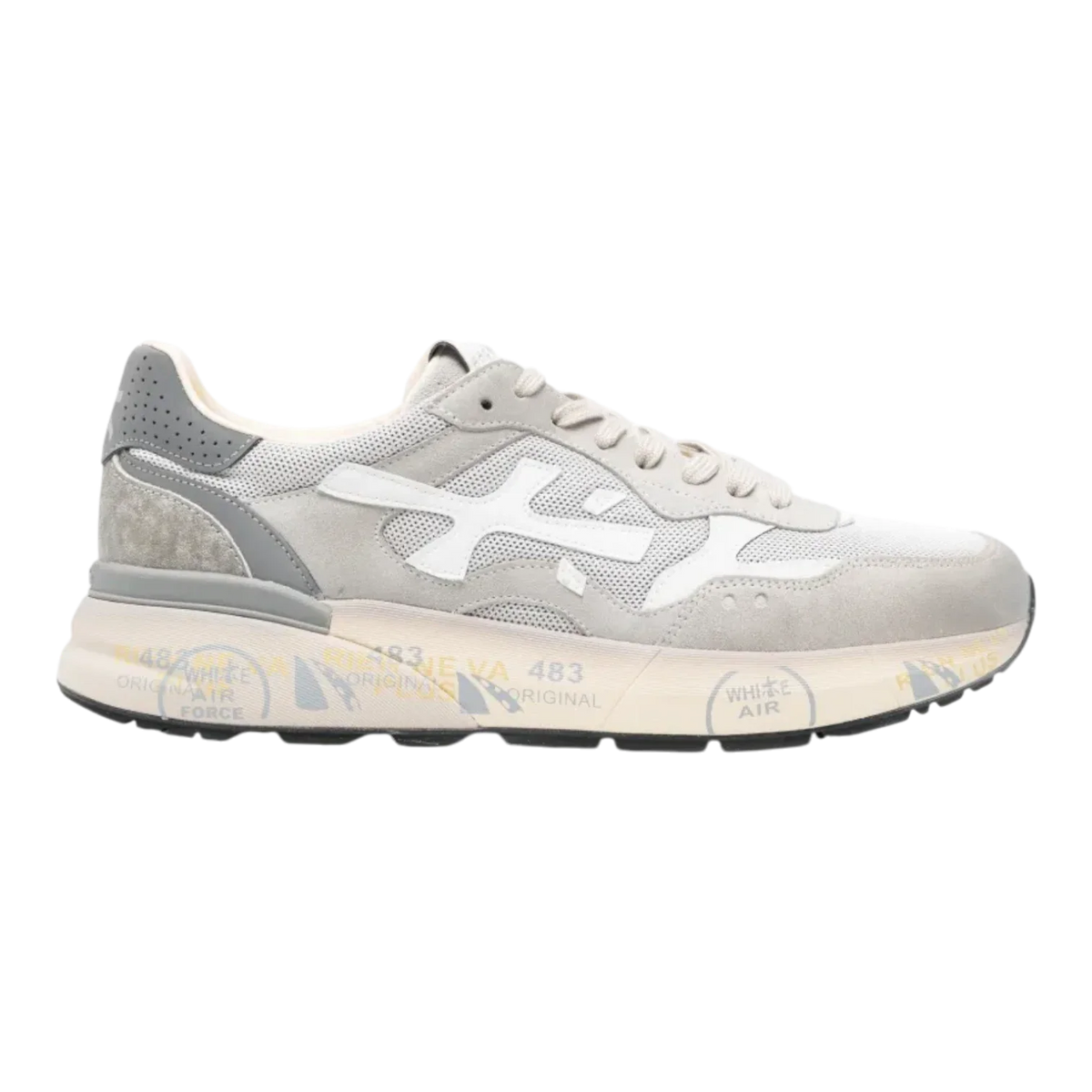 Premiata Italian's Premium Sneakers in Grey for Men MICK0.1-8117