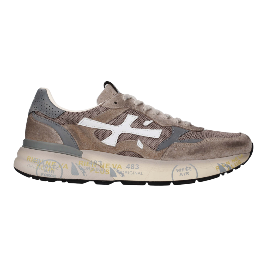 Premiata MICK0.1-8118 Taupe/Light Brown for Men