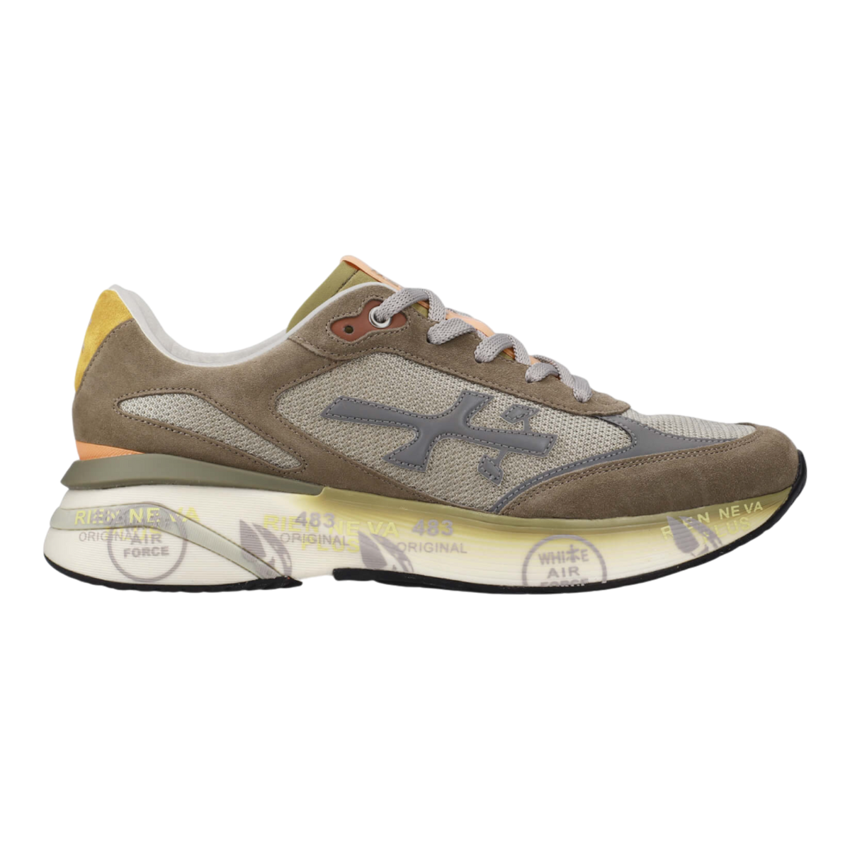 Premiata MOERUN-7871 Taupe/Light Brown for Men