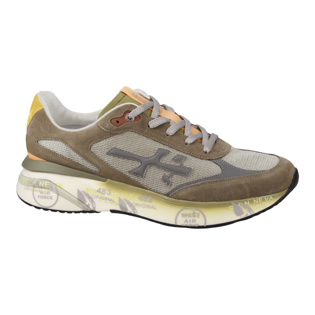 Premiata MOERUN-7871 Taupe/Light Brown for Men