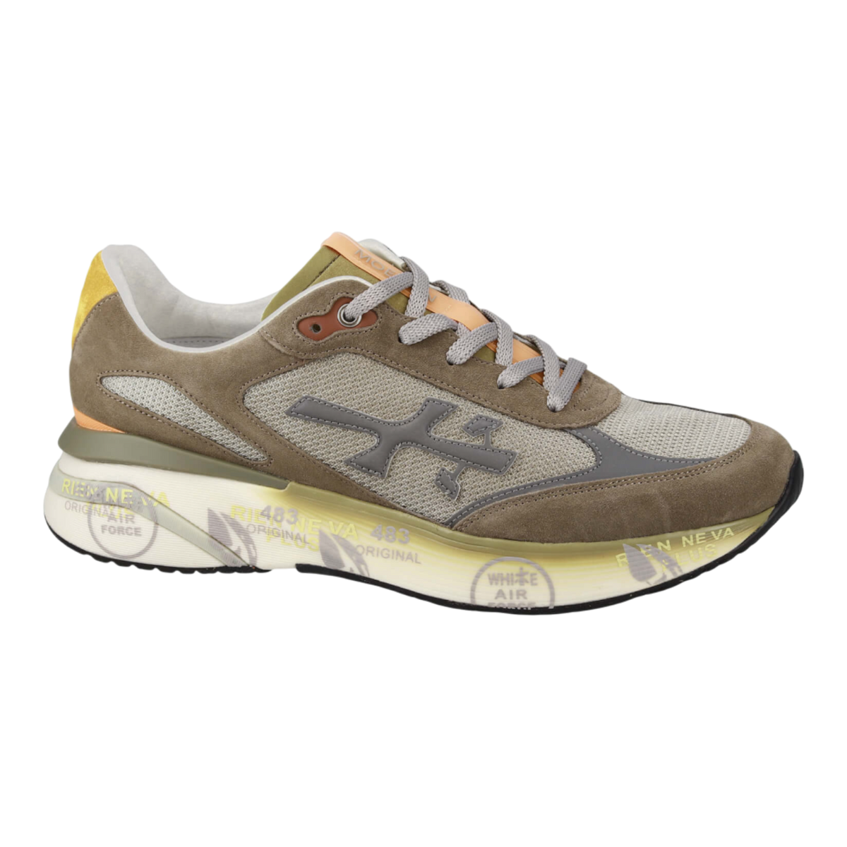 Premiata MOERUN-7871 Taupe/Light Brown for Men