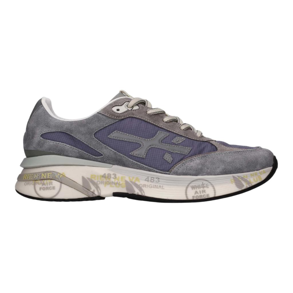 Premiata MOERUN-8077 Navy Blue/Grey Men