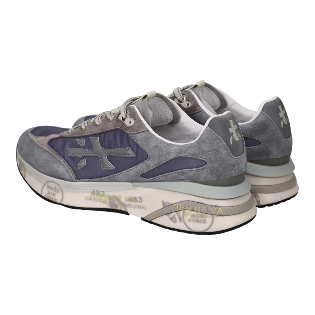 Premiata MOERUN-8077 Navy Blue/Grey Men