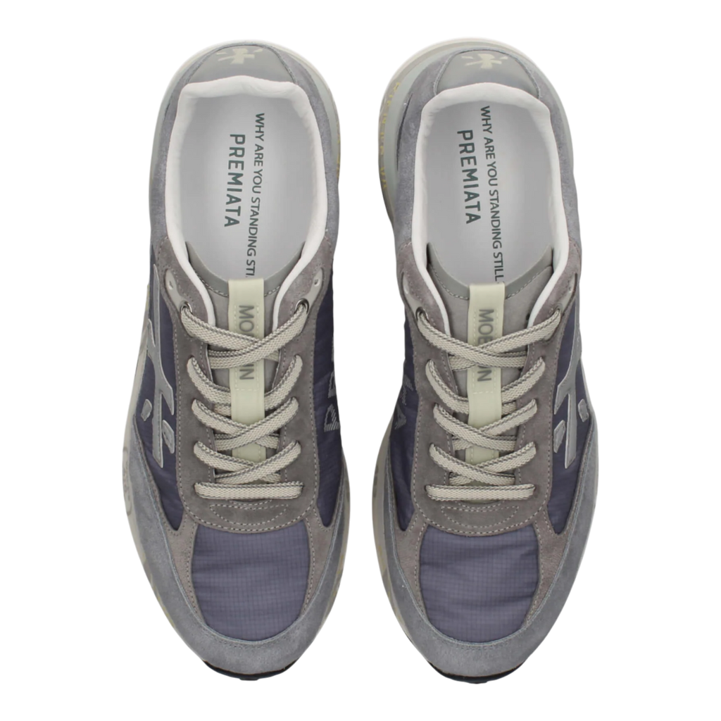 Premiata MOERUN-8077 Navy Blue/Grey Men