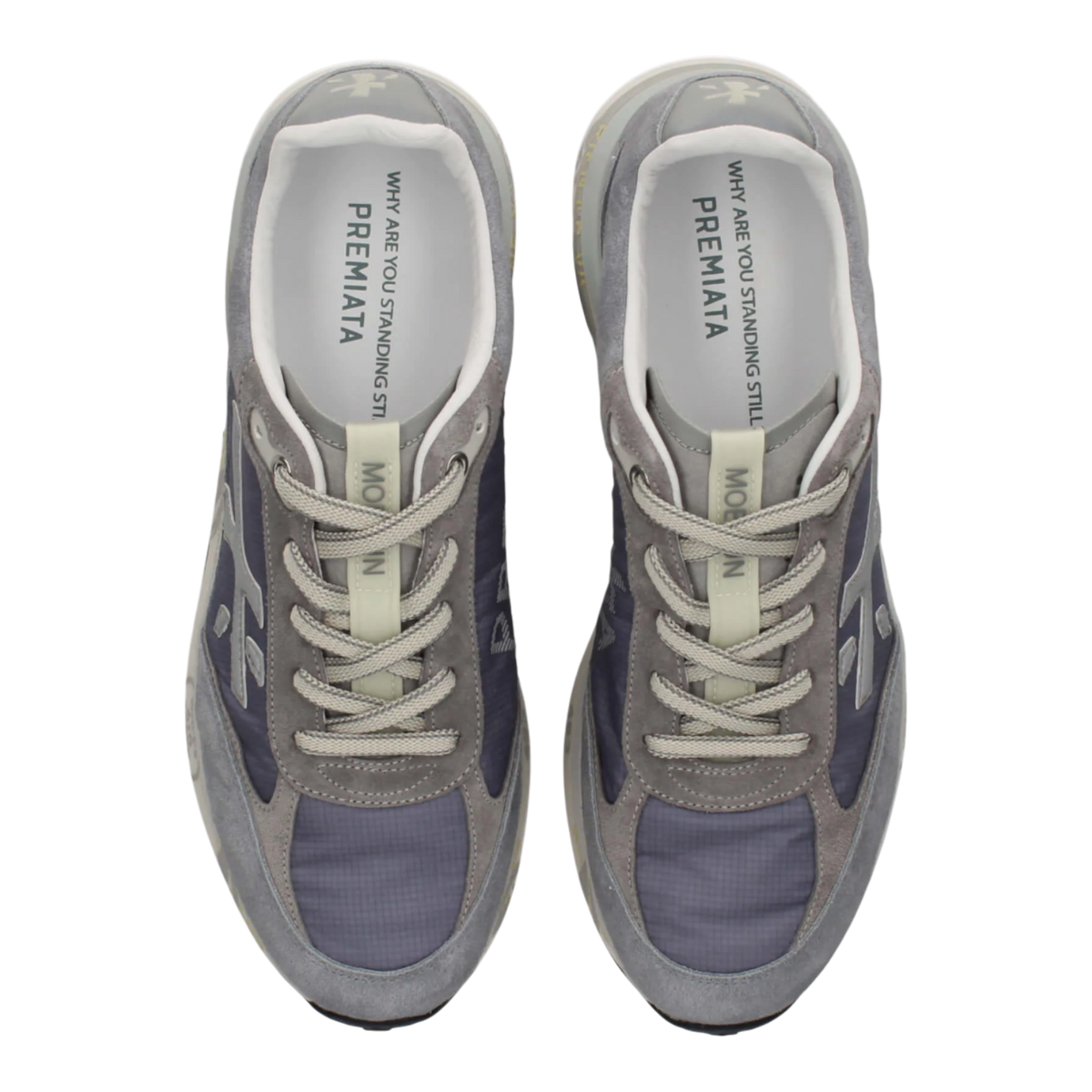 Premiata MOERUN-8077 Navy Blue/Grey Men