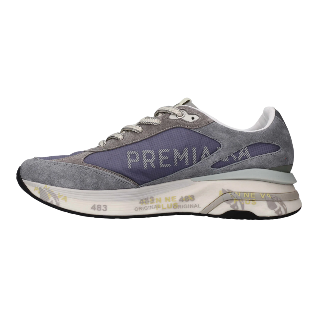 Premiata MOERUN-8077 Navy Blue/Grey Men