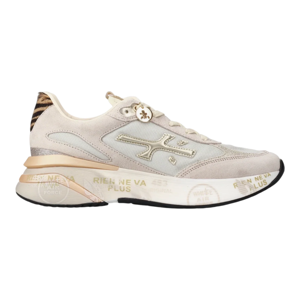 Premiata MOERUND-7800 Beige/gold Women