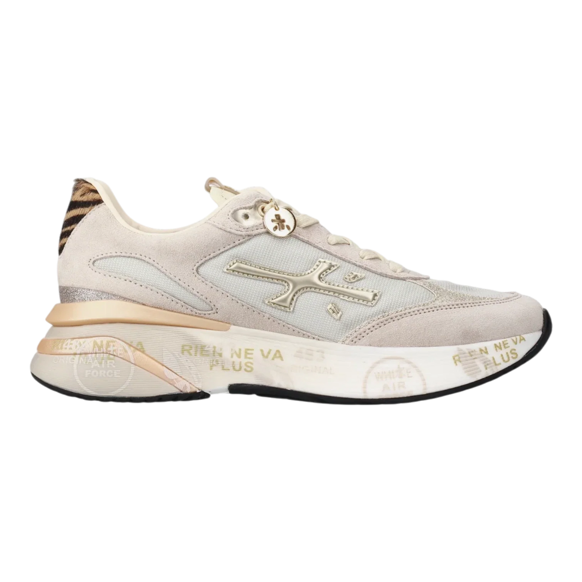 Premiata MOERUND-7800 Beige/gold Women