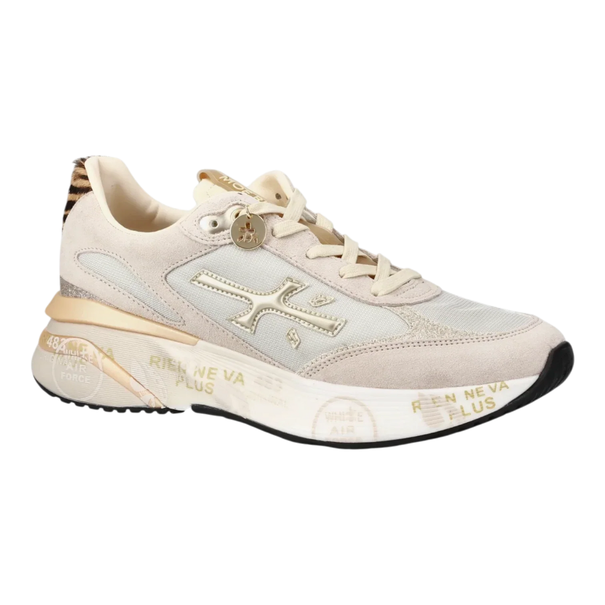 Premiata MOERUND-7800 Beige/gold Women