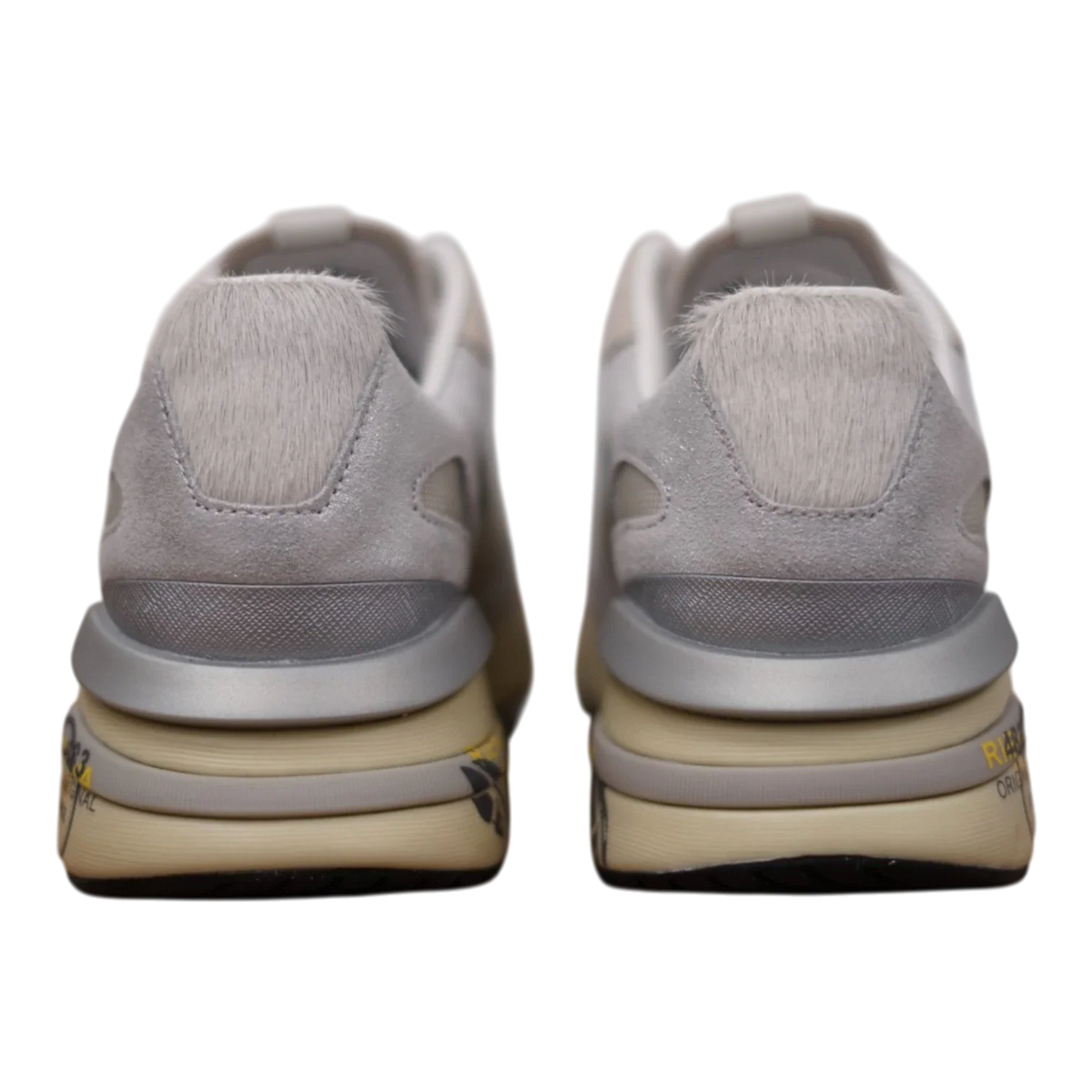 Premiata Italian Premium's Sneakers MOERUND-8564 White / Silver Women