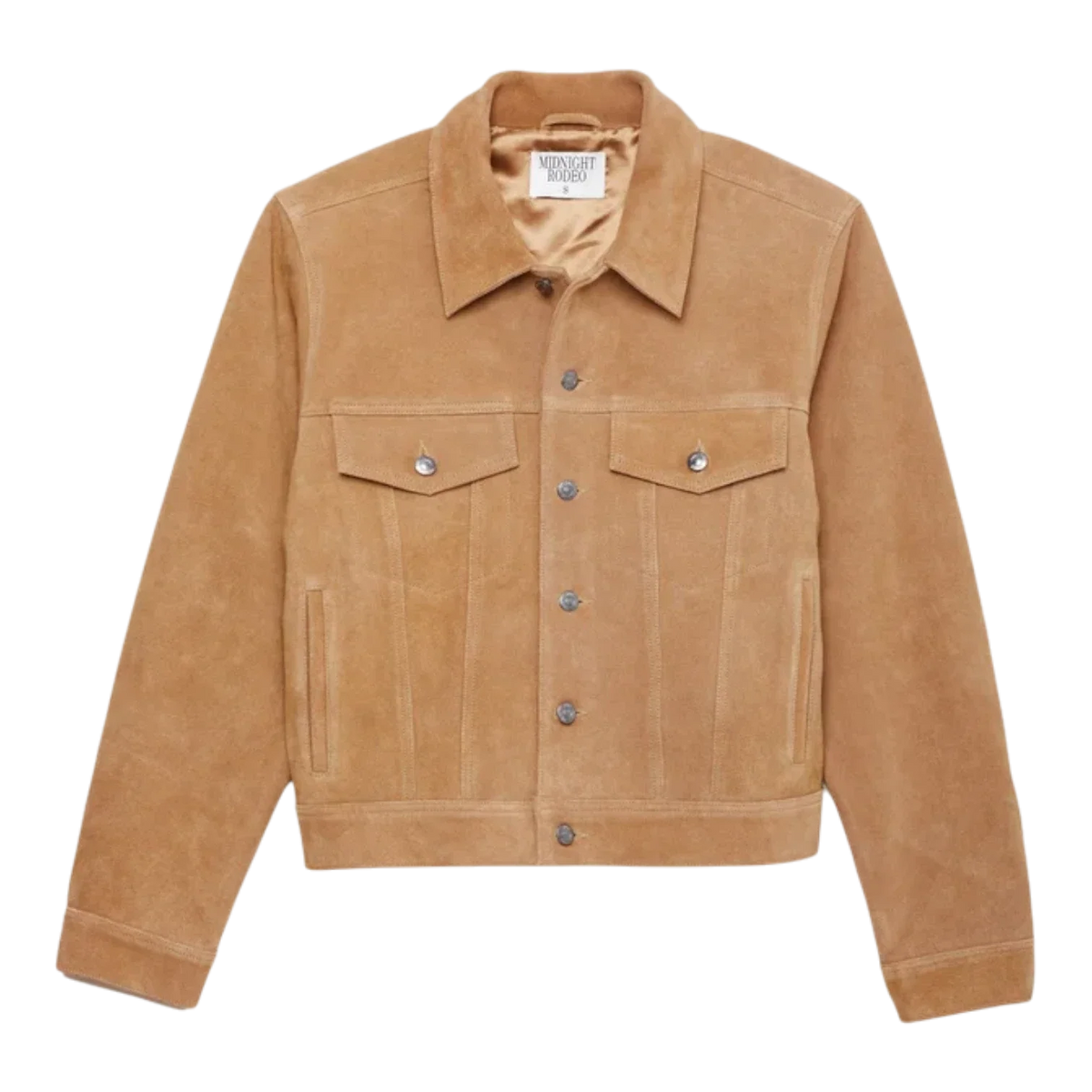 Midnight Rodeo Mr Suede Trucker Light brown Men MRT-101