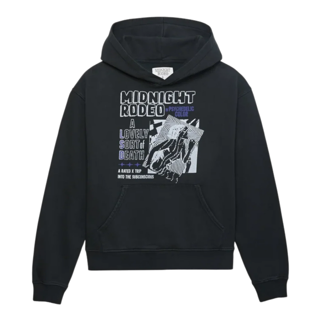 Midnight Rodeo American Exxtasy Hoodie Black Men MRT-106