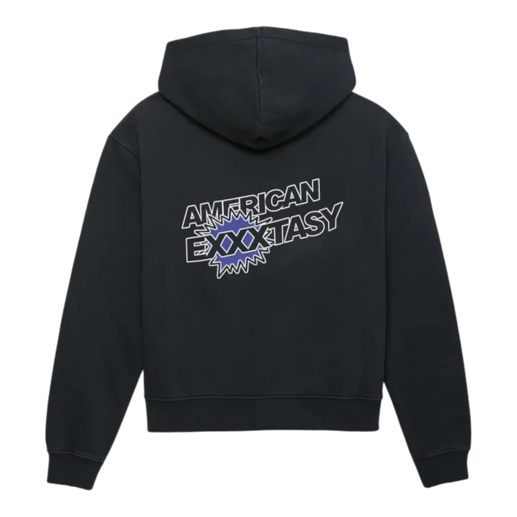 Midnight Rodeo American Exxtasy Hoodie Black Men MRT-106
