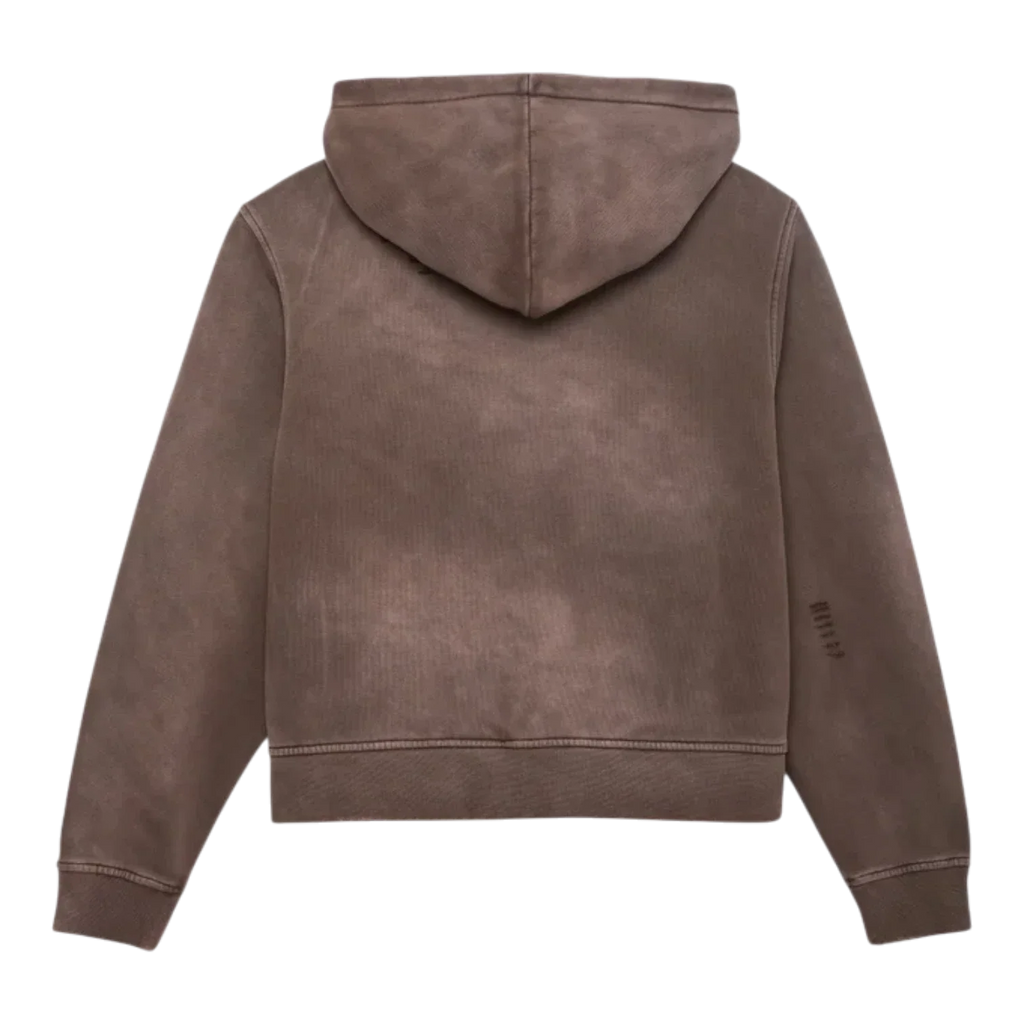 Midnght Rodeo Full Zip Hoodie Faded Brown Men MRT-113