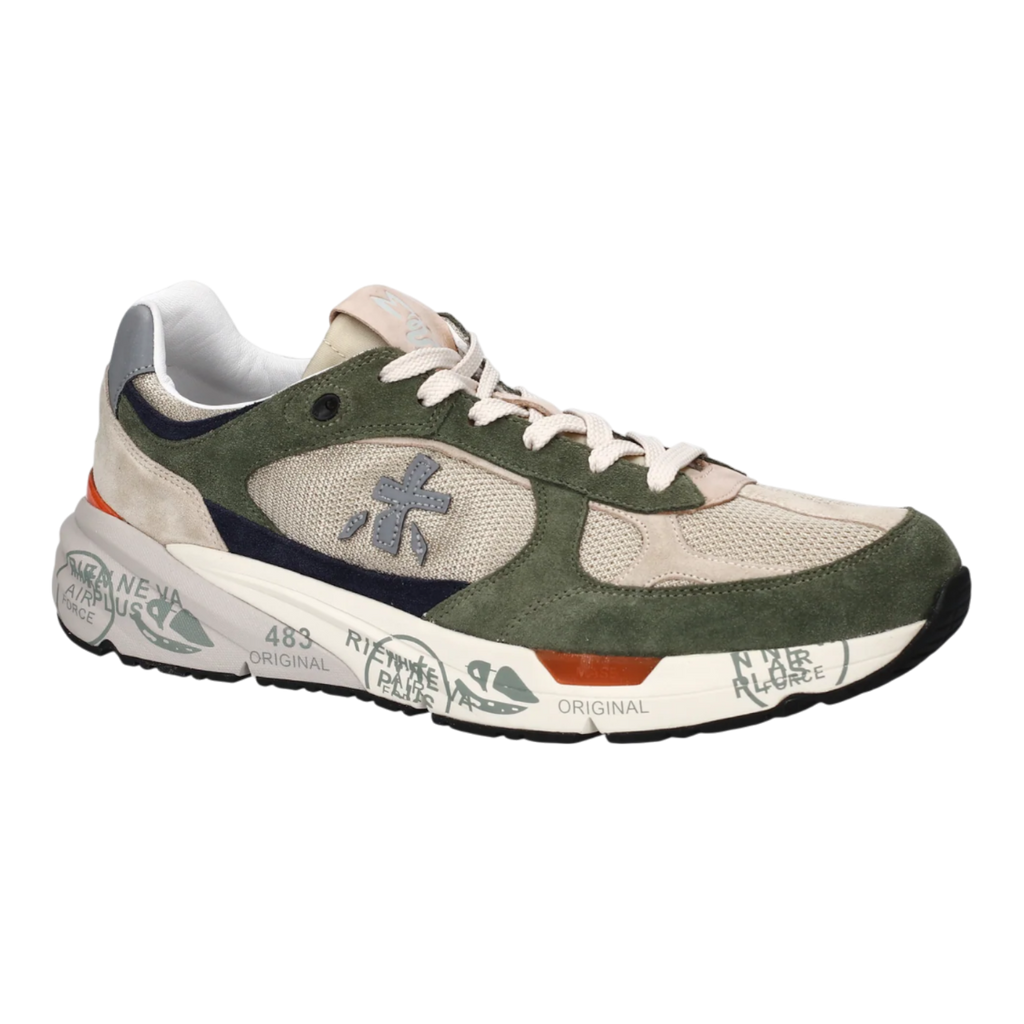 Premiata Mase25-8015 Olive Green for Men