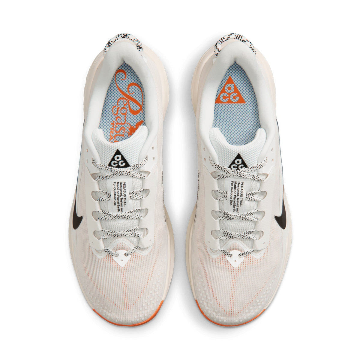 Men's ACG Pegasus Trail Running Shoes Summit White / Phantom / Safety Orange / Black