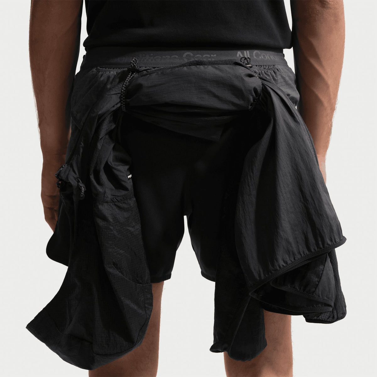 Men's ACG Second Sunrise Dri-FIT 5 Inch Running Shorts Black / Anthracite / Summit White