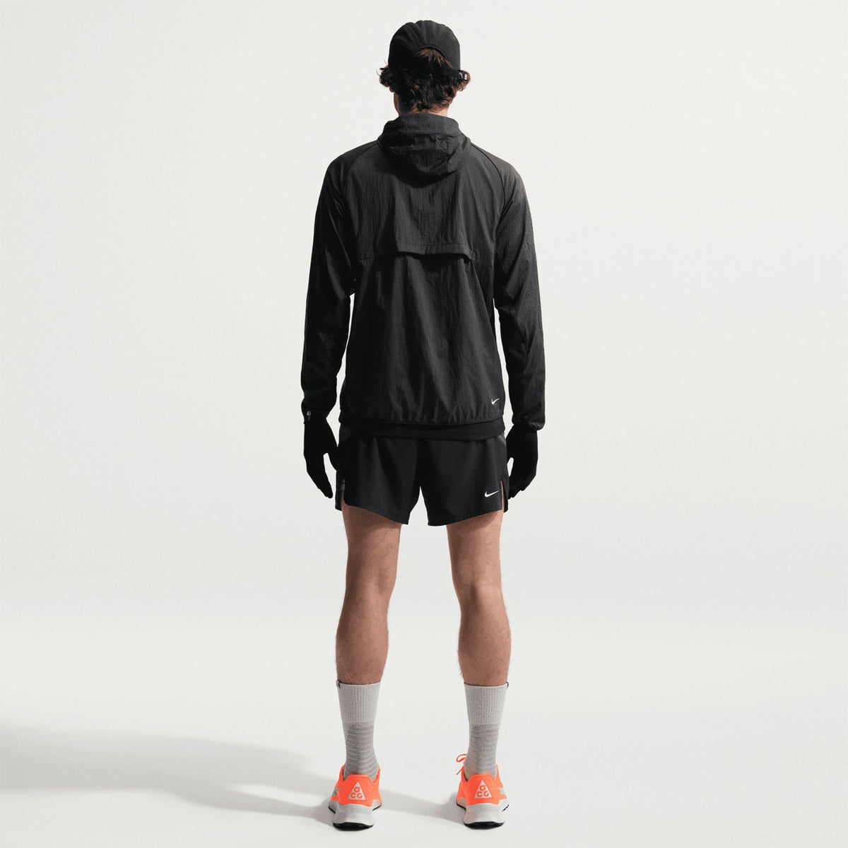 Men's ACG Second Sunrise Dri-FIT 5 Inch Running Shorts Black / Anthracite / Summit White