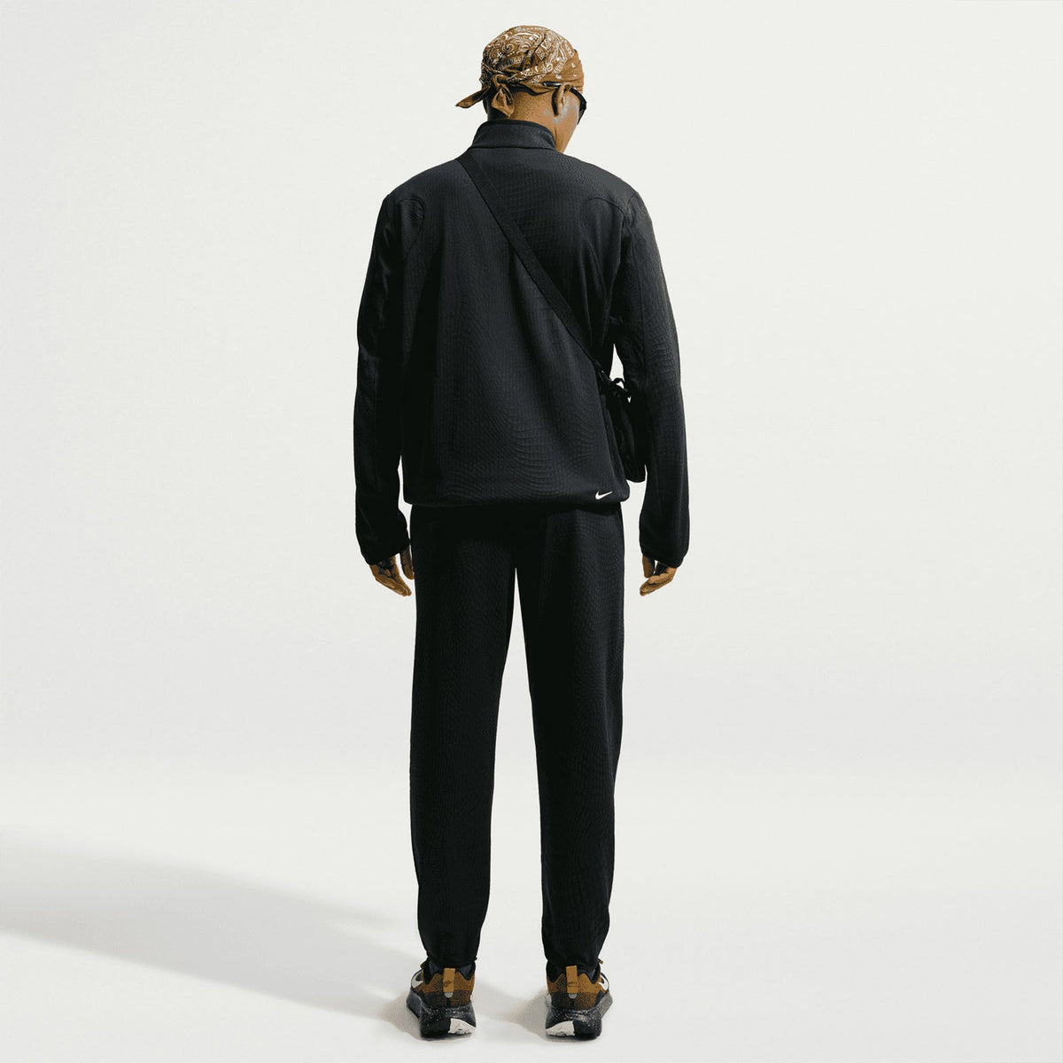 Men's ACG Wolf Grid 1/2 Zip Top Black / Summit White