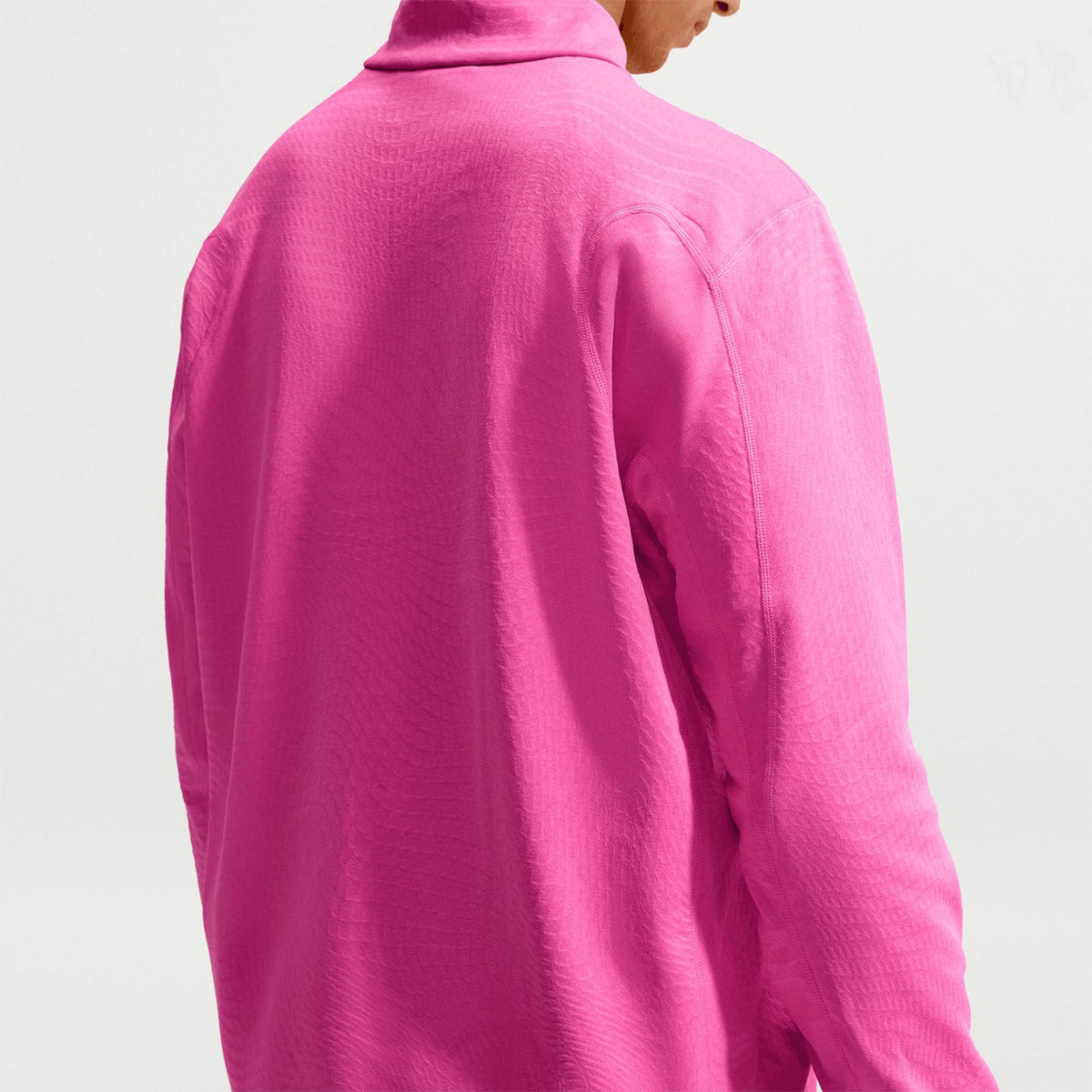 Men's ACG Wolf Grid 1/2 Zip Top Desert Pink / Light Crimson / Summit White