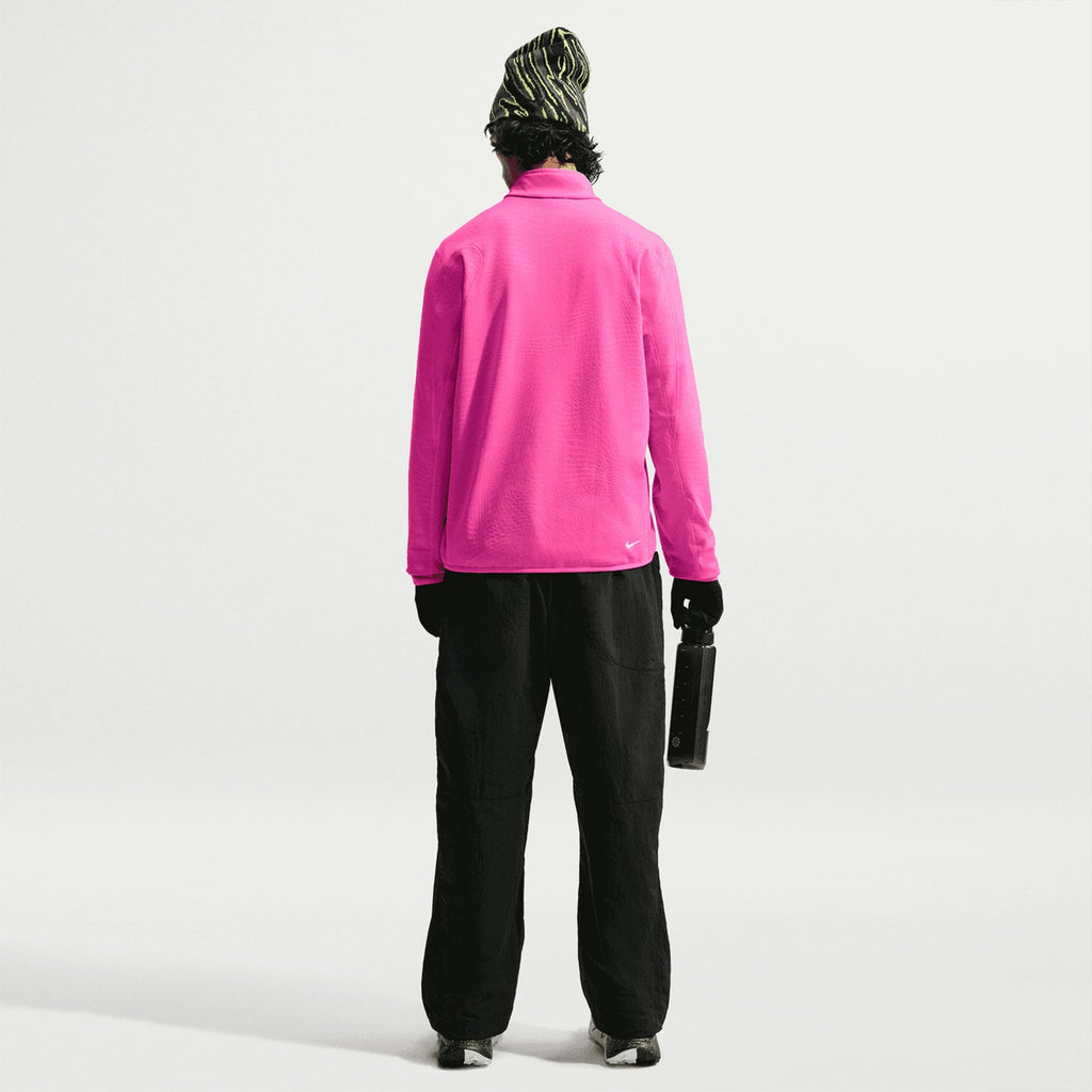 Men's ACG Wolf Grid 1/2 Zip Top Desert Pink / Light Crimson / Summit White