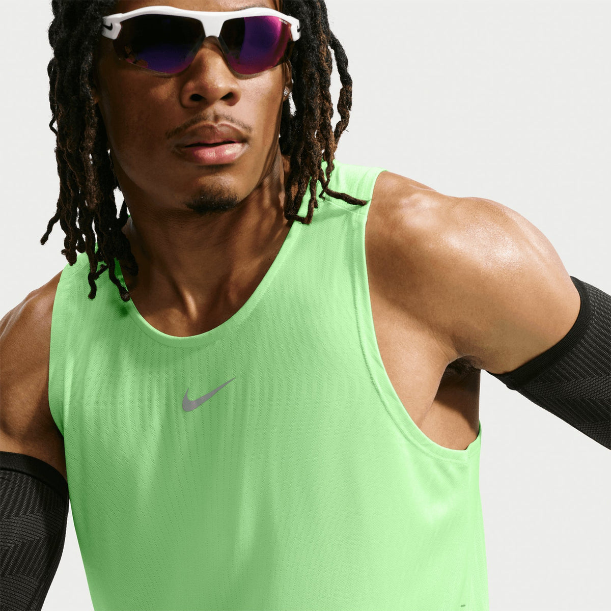 Men's Aero-FIT Running Vest Volt / Light Silver / Reflective Silver