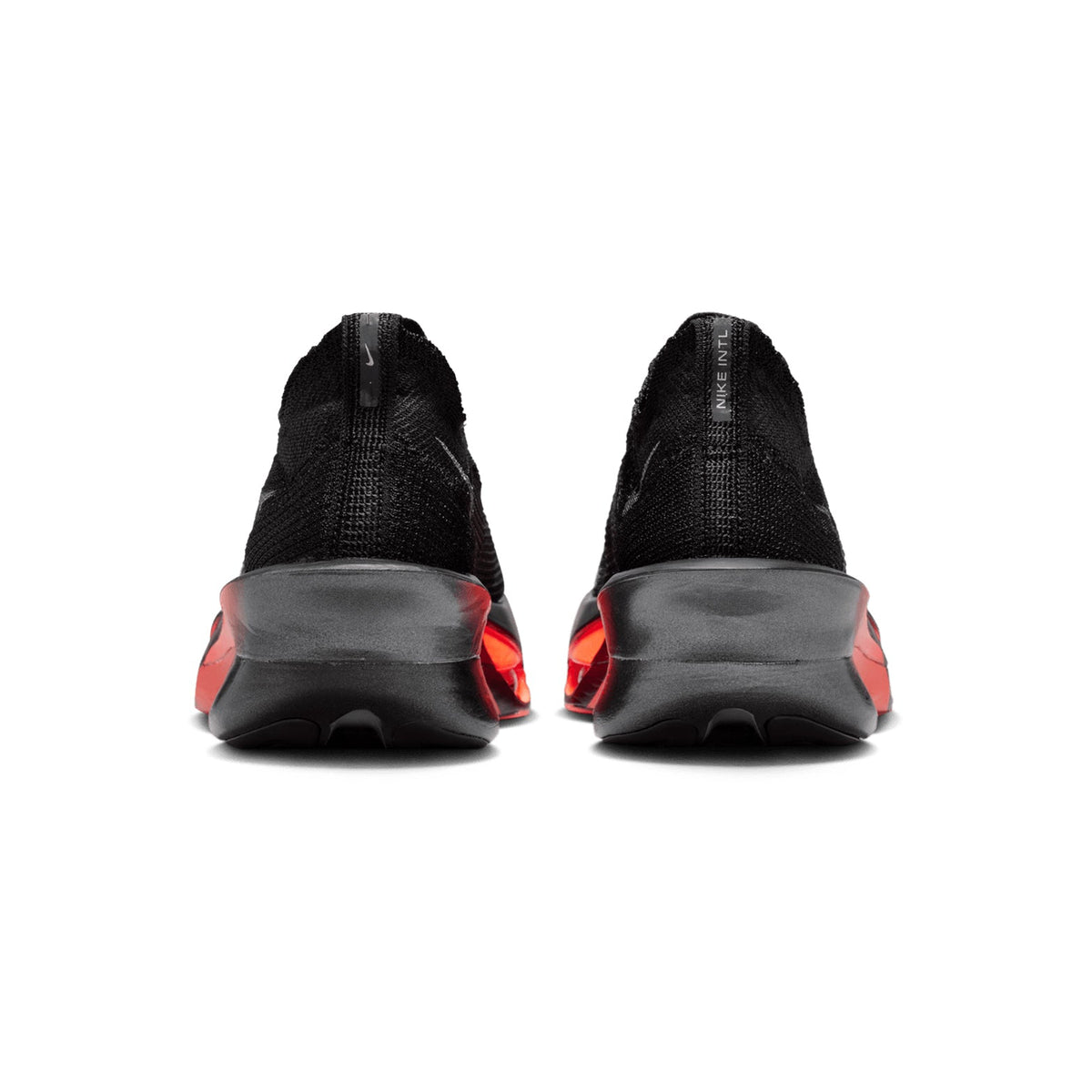 Men's Alphafly 3 Running Shoes Black / Bright Crimson / Wolf Grey / Metallic Silver