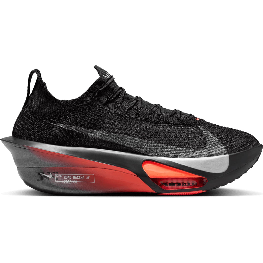Men's Alphafly 3 Running Shoes Black / Bright Crimson / Wolf Grey / Metallic Silver